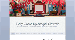 Desktop Screenshot of holycrosscv.org